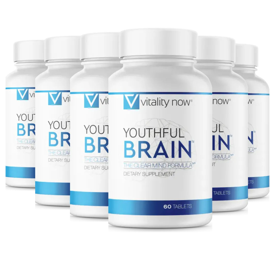 youthful brain 6 bottles